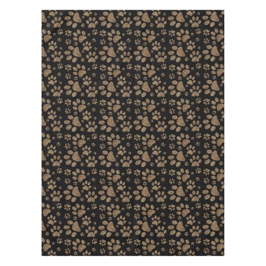 Leopard-pot-schilderafdrukken Tafelkleed (Voorkant)