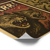 Leopard Predator Ambush Comic Art Poster (Hoek)