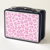 Leopard Preppy Pink Line (Achterkant)