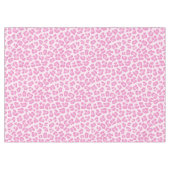 Leopard Preppy Roze Lijn - Recept Poster Tafelkleed (Voorkant (Horizontaal))