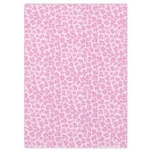 Leopard Preppy Roze Lijn - Recept Poster Tafelkleed (Voorkant)