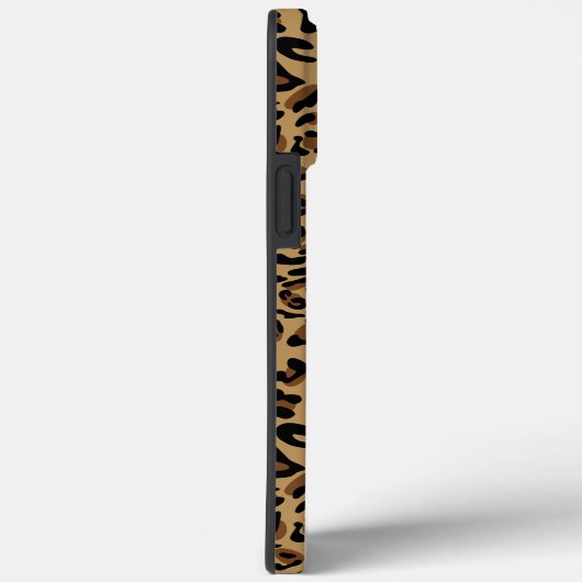Leopard Print 3 Verticale foto Bruin Case-Mate iPhone Case (Achterkant / Rechts)