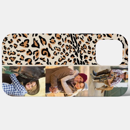 Leopard Print 3 Verticale foto Natuurlijke Case-Mate iPhone Case (Achterkant (horizontaal))
