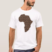 Leopard Print Africa T-shirt (Voorkant)