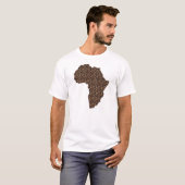 Leopard Print Africa T-shirt (Voorkant volledig)