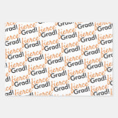 Leopard Print Afstuderen Inpakpapier Vel (Voorkant 2)