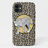 Leopard print all-over design Case-Mate iPhone case (Achterkant)