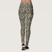 Leopard print all-over design leggings (Achterkant)