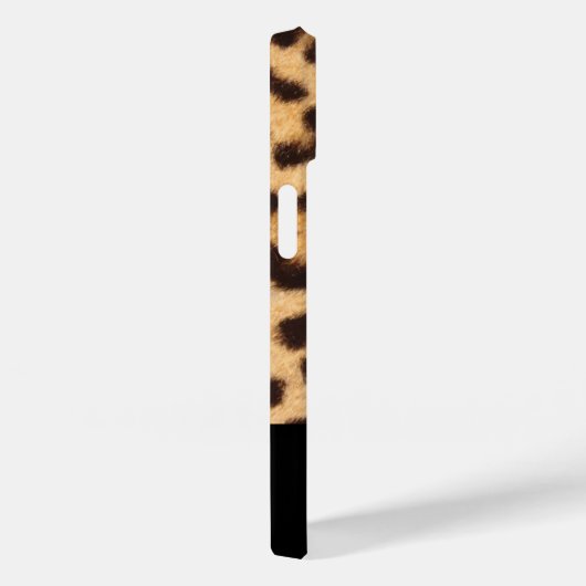 Leopard Print Animal Fur Persoonlijke naam Case-Mate iPhone Case (Achterkant / Rechts)