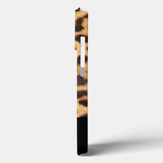 Leopard Print Animal Fur Persoonlijke naam Case-Mate iPhone Case (Achterkant / Links)