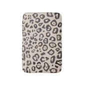 Leopard Print Animal Patroon Bath Mat (Voorkant Verticaal)