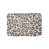 Leopard Print Animal Patroon Bath Mat (Voorkant)