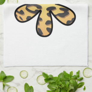 Leopard Print, Animal Print, bruine luipaard, vent Theedoek