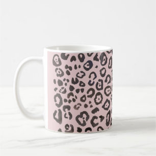Leopard Print Animal Print Patroon Koffiemok