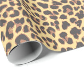 Leopard Print Animal Skin Patronen Cadeaupapier (Rol Hoek)