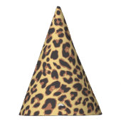 Leopard Print Animal Skin Patronen Feesthoedjes (Rechts)