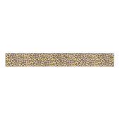 Leopard Print Animal Skin Patronen Grosgrain Lint (Voorkant)