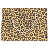Leopard Print Animal Skin Patronen Large Cadeautasje (Voorkant)