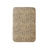 Leopard Print Animal Skin Patroon Badmat (Voorkant Verticaal)