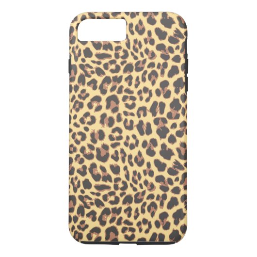 Leopard Print Animal Skin Patroon Case-Mate iPhone Case (Achterkant)