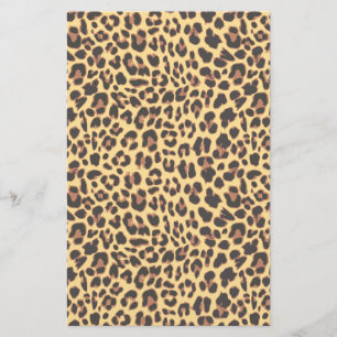 Leopard Print Animal Skin Patroon Flyer