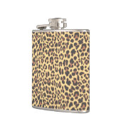 Leopard Print Animal Skin Patroon Heupfles (Links)