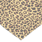 Leopard Print Animal Skin Patroon Korte Tafelloper (Hoek)