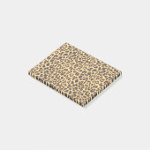 Leopard Print Animal Skin Patroon Post-it® Notes (Schuin)