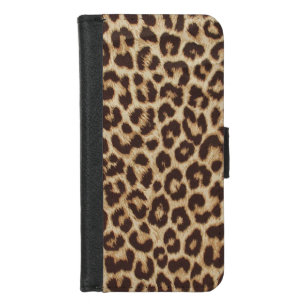 Leopard Print Apple iPhone 8/7 Wallet Case iPhone 8/7 Portemonnee Hoesje
