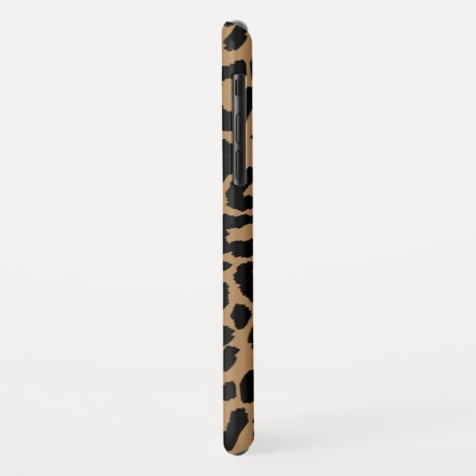 Leopard Print Background Changer Case-Mate iPhone Case (Achterkant/links)