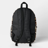 Leopard Print Backpack - Wild Style Bag Bedrukte Rugzak (Achterkant)
