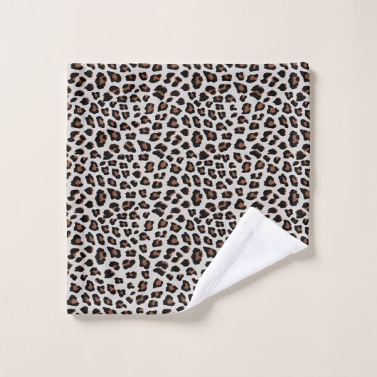 Leopard Print Bad Handdoek (Wasdoekje)