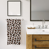 Leopard Print Bad Handdoek