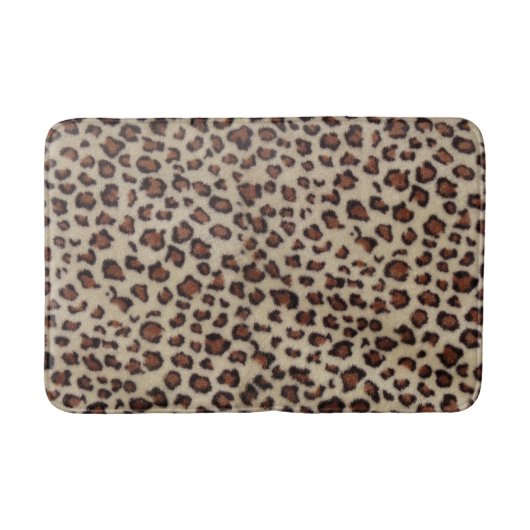 Leopard Print Badmat (Voorkant)