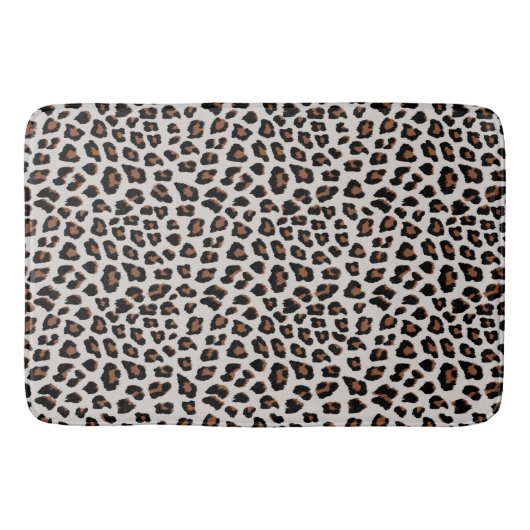 Leopard Print Badmat (Voorkant)