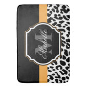 Leopard Print Badmat (Voorkant Verticaal)