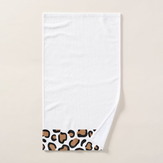 Leopard Print Bath-handdoekset Bad Handdoek (Handdoek)