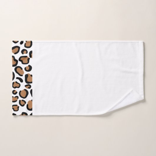 Leopard Print Bath-handdoekset Bad Handdoek (Handdoek)
