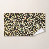 Leopard Print Bath Towel Set Bad Handdoek (Handdoek)