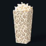 Leopard Print Bedankdoosjes<br><div class="desc">Deze feestgunstbox wordt getoond in een moderne safari luipaardprint. Kleuren van beige en bruine tinten. Pas dit object aan of koop zoals in de afbeelding. Afbeelding</div>