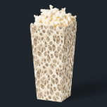 Leopard Print Bedankdoosjes<br><div class="desc">Deze feestgunstbox wordt getoond in een moderne safari luipaardprint. Kleuren van beige en bruine tinten. Pas dit object aan of koop zoals in de afbeelding. Afbeelding</div>