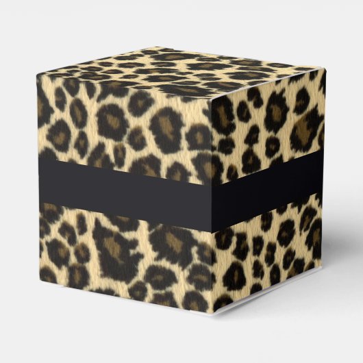 Leopard Print Bedankdoosjes (Achterkant)