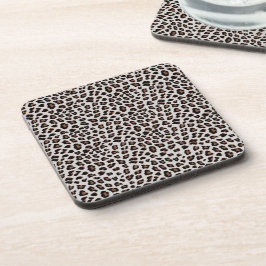Leopard Print Bier Onderzetter