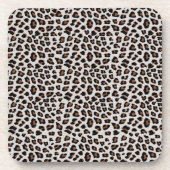 Leopard Print Bier Onderzetter (Voorkant)