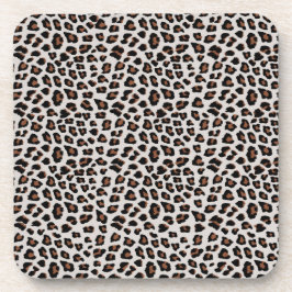 Leopard Print Bier Onderzetter