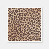 Leopard Print Birthday Servet (Voorkant)