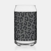 Leopard Print Blikvorm Glas (Voorkant)
