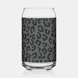 Leopard Print Blikvorm Glas