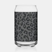 Leopard Print Blikvorm Glas (Links)