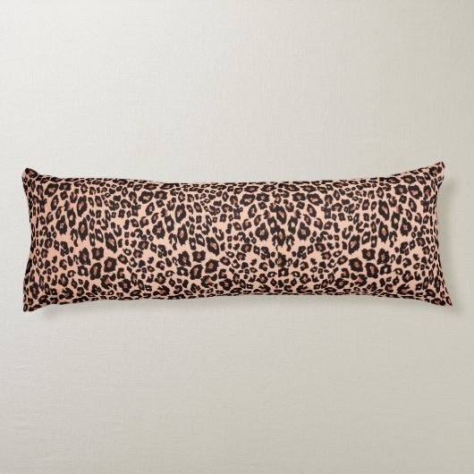 Leopard Print Body Pillow Lichaamskussen (Achterkant)